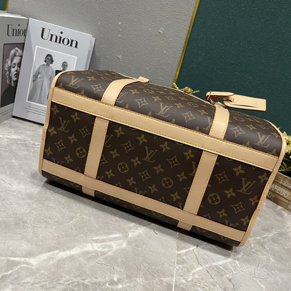 ルイヴィトンバッグ素材ディテール